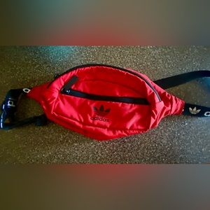 Original Adidas Cherry Red Crossbody/Waist Pack
